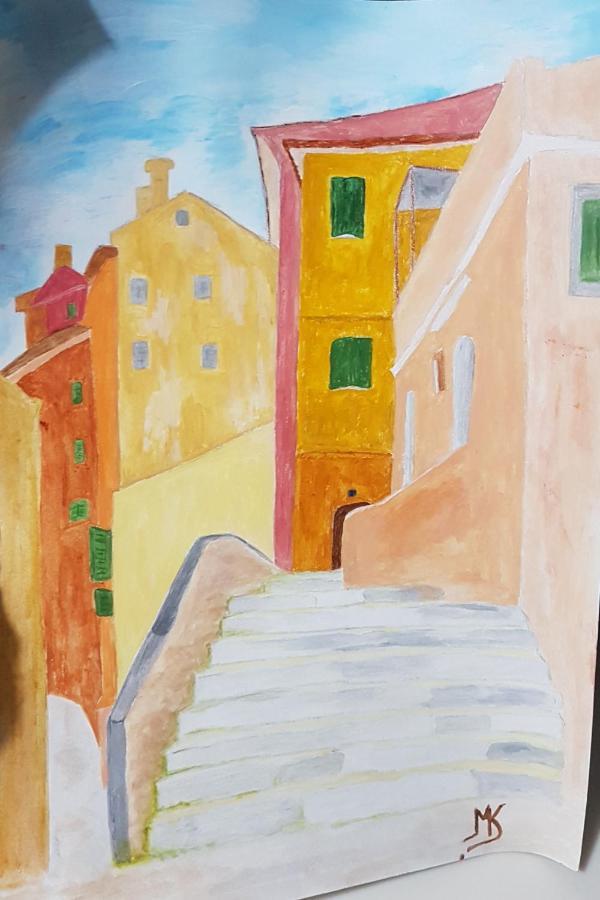 Mary'S Art House In The Center Of Old Town Appartement Corfu  Buitenkant foto