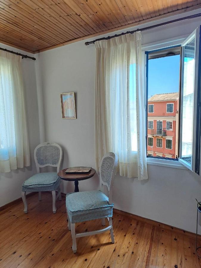 Mary'S Art House In The Center Of Old Town Appartement Corfu  Buitenkant foto