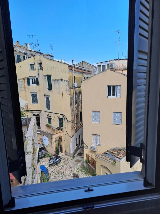Mary'S Art House In The Center Of Old Town Appartement Corfu  Buitenkant foto